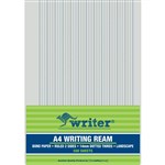 WRITER WRITING PAPER 60GSM 14MM DOTTED THIRDS LANDSCAPE A4 500 SHEETS