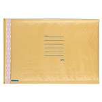 POLYCELL MAIL TUFF BUBBLE MAILER BAG 50MM FLAP 215 X 280MM BROWN CARTON 100
