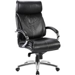 RENOIR EXECUTIVE CHAIR HIGH BACK ARMS BLACK LEATHER