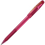 PENTEL BK401 SUPERB G BALLPOINT PEN 10MM PINK BOX 12