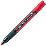 PENTEL SMW26 WET ERASE CHALK MARKER CHISEL RED
