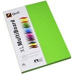 QUILL COLOURED A4 COPY PAPER 80GSM LIME PACK 100 SHEETS