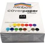 RAINBOW COVER PAPER 125GSM A4 WHITE PACK 500