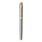 PARKER IM ROLLERBALL PEN BRUSHED METAL GOLD