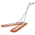 OATES FLOORMASTER SCISSOR DUST CONTROL MOP COMPLETE ORANGEWHITE