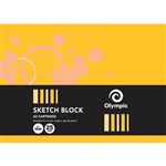 OLYMPIC SK60 SKETCH BOOK TOP OPEN 110GSM 25 LEAF A3