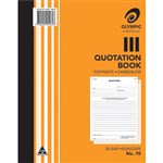 QUOTATION BOOK A4 DUPLICATE CARBONLESS OLYMPIC 70 50pge