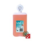 LIVI DELUX FOAMING HAND SOAP CARTRIDGE 1 LITRE CARTON 6
