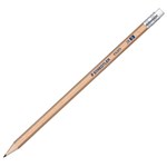 STAEDTLER 132 EXAM GRAPHITE PENCILS 2B WITH ERASER TIP CUP 100