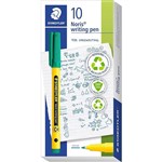 STAEDTLER NORIS WRITING PEN GREEN PACK 10