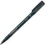 STAEDTLER 314 LUMOCOLOR PERMANENT MARKER CHISEL 25MM BLACK