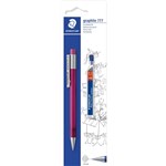 STAEDTLER GRAPHITE 777 MECHANICAL PENCIL HB 05MM ASSORTED