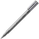 STAEDTLER 8321 METALLIC BRUSH MARKER SILVER
