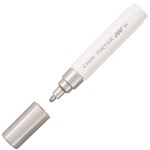 PILOT PINTOR PAINT MARKER BULLET MEDIUM 14MM SILVER