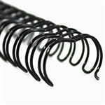 GOLD SOVEREIGN WIRE BINDING COMB 34 LOOP 14MM A4 BLACK BOX 100