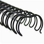 GOLD SOVEREIGN WIRE BINDING COMB 34 LOOP 9MM A4 BLACK BOX 100