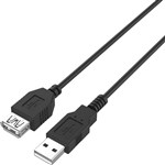 COMSOL USB 20 EXTENSION CABLE A MALE TO A FEMALE 5METERS BLACK