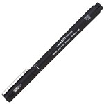 UNIBALL 200 PIN FINELINER PEN 01MM BLACK WALLET 3