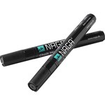 NAGA GLASSBOARD CHALK MARKERS 45MM BLACK PACK 2