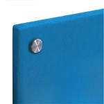 VISIONCHART SMOOTH VELOUR PINBOARD UNFRAMED 1200 X 1200MM