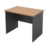 YS DESIGN OXLEY STUDENT DESK 1200 X 600 X 730MM BEECHIRONSTONE
