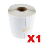 THERMAL DIRECT100X150  WHITE PERFORATED 350 LABELS ZEBRA