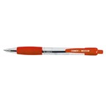 OSMER RETRACTABLE BALLPEN MEDIUM RED