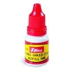 SHINY PRE INKED STAMP INK  RED