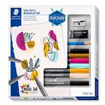 STAEDTLER  DESIGN JOURNEY MIXED SET  LINE ART X BOTANICAL SET 