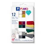 FIMO CLAY COLOUR PACK LEATHEREFFECT
