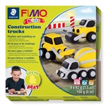FIMO CLAY KIDS  FORMPLAY CONSTRUCTION TRUCKS
