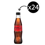  COCA COLA ZERO SUGAR 330ML GLASS BOTTLE CTN24