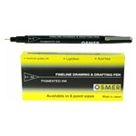 FINELINE DRAWINGDRAFTING OSMER PEN 04MM BLACK