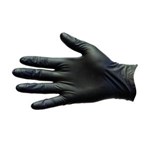 DISPOSABLE NITRILE BLAX LARGE GLOVE LATEX FREE