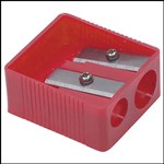 SHARPENER WEDGE 2 HOLE PLASTIC 