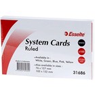 System Cards and Dividers