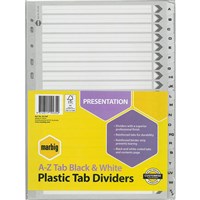 Black and White Dividers