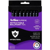 Artline Retractable Ballpoint Pens