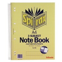 Top and Side Opening Spiral Notebooks