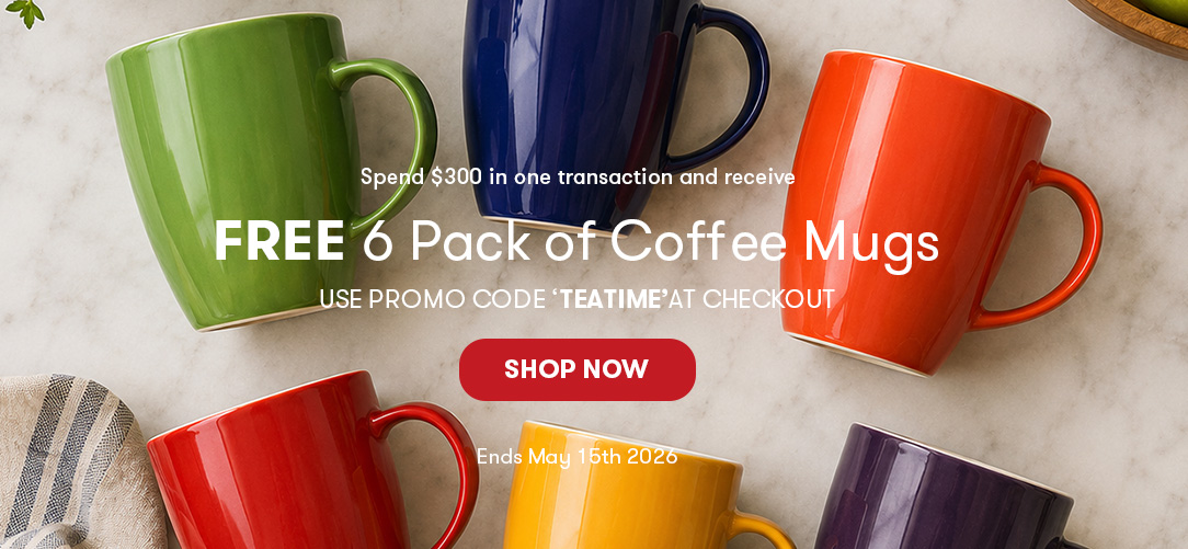 Free 6 Pack of Mugs