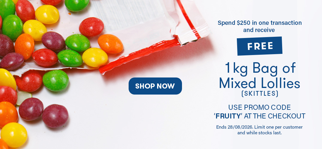Free 1kg bag of skittles