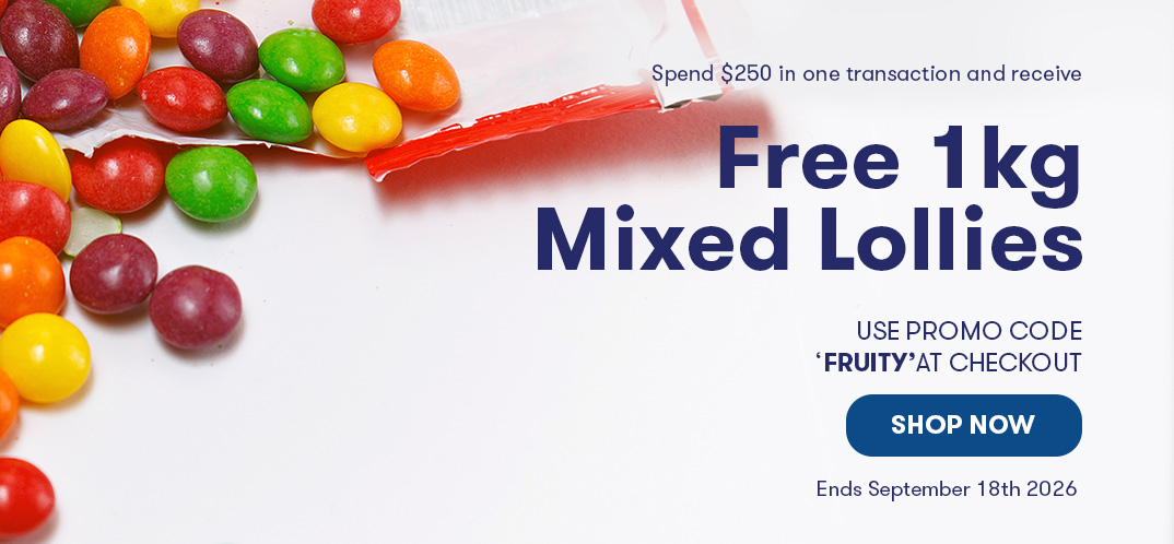 Free 1kg Mixed Lollies